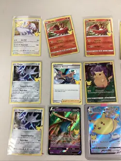 Pokemon TCG Celebrations 35 Card Lot. Flying Pikachu, Surfing Pikachu and more. - Image 3