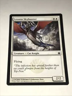 Leonin Skyhunter Magic the Gathering Card - Image 2