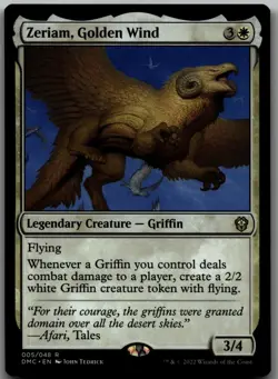 Zeriam, Golden Wind R Commander: Dominaria United 5 LP - Image 1