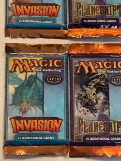 MTG Invasion Block Booster Packs IPA FACTORY SEALED 6 Packs Total! 2 Draft Sets! - Image 5