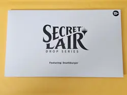 Magic The Gathering Secret Lair Deathburger Sealed - Image 2