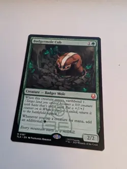 Badgermole Cub MTG 0167 Avatar: The Last Airbender Non-Foil - Image 1