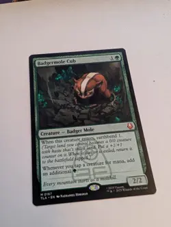 Badgermole Cub MTG 0167 Avatar: The Last Airbender Non-Foil - Image 2