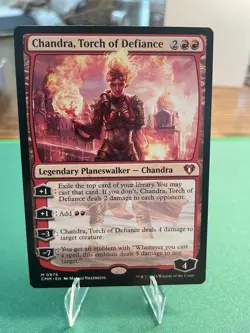 2023 - Chandra, Torch of Defiance - Commander Masters (CMM) - (Near Mint NM) - Image 3