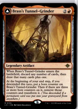 Brass's Tunnel-Grinder The Lost Caverns of Ixalan Regular NM R 0135 - Image 1