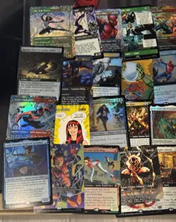 MTG Magic the Gathering- Spiderman LOT (52) - Foils & Non-Foils - Image 2