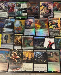 MTG Magic the Gathering- Spiderman LOT (52) - Foils & Non-Foils - Image 3