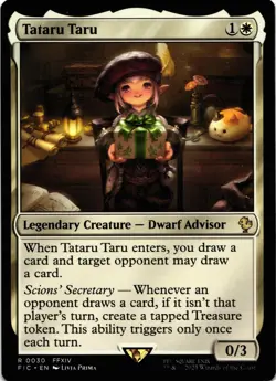 Magic the Gathering FIC Tataru Taru Regular Rare FFXIV 2025 - Image 1