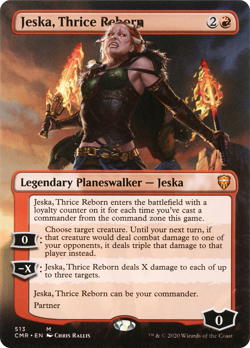 Jeska, Thrice Reborn-CMR-Borderless-Nonfoil - Image 1