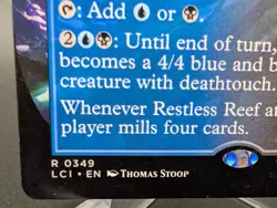 Restless Reef (Borderless) The Lost Caverns of Ixalan Regular - Image 2