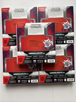Lot of 5 Pokemon TCG Scarlet & Violet Annihilape ex Boxes - Image 2