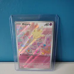 Milcery 152/142 Illustration Rare Pokemon Card - S&V Stellar Crown set - NM - Image 1