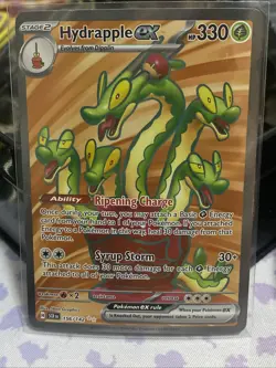 Pokemon TCG Stellar Crown 156/142 Hydrapple EX Full Art Ultra Rare - NM - Image 1