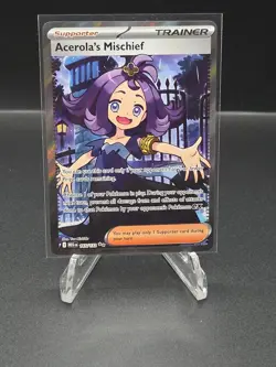 Acerola’s Mischief Pokemon 165/132 Mega Evolution English - Image 1