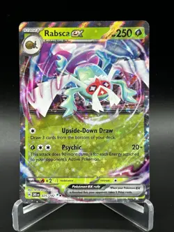 Rabsca EX 025/182 Double Rare Holo Near Mint Condition Destined Rivals Pokemon - Image 1