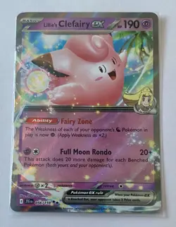 Clefairy ex 056 - Ultra Rare Holo - Journey Together - Pokemon Card - NM - 1¢ - Image 1