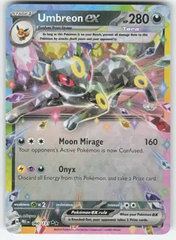 Umbreon ex 060/131 Pokemon TCG SV: Prismatic Evolutions NM - Image 1