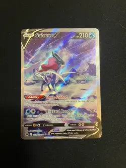Pokemon Suicune V Crown Zenith Galarian Gallery GG38/GG70 NM - Image 1