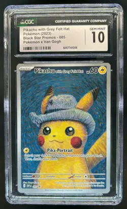 2023-25 Pokemon SV Black Star Promos - SVP EN Pikachu #085 CGC 10 - Image 1