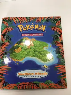 Wizards of the Coast Pokemon TCG Southern Islands 3-Ring Binder - Image 1