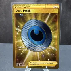 Dark Patch 216/196 Secret Rare Sword & Shield SWSH11: Lost Origin Pokemon TCG NM - Image 1
