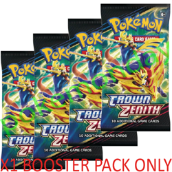 Crown Zenith Booster Pack SW&SH Box 151 Go Pokemon Cards TCG Brand New & Sealed - Image 1