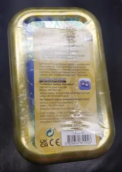 Pokemon Crown Zenith Mini Tin Sealed 2 Packs 1 Sticker Sheet 1 Art Card - Image 2