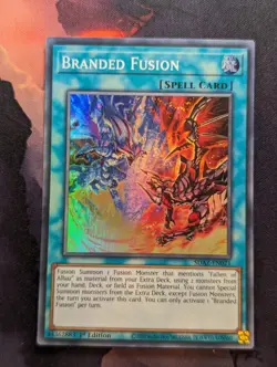 Yugioh Branded Fusion SDAZ-EN021 Super Rare 1st Ed - LP/MP - Image 1