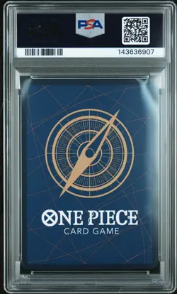 2024 ONE PIECE OP08-TWO LEGENDS TREASURE RARE #109 MONKEY D. LUFFY PSA 10 - Image 2
