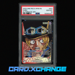 2023 One Piece Awakening of the New Era OP05 Sabo Alternate Art PSA 10 Gem Mint - Image 1