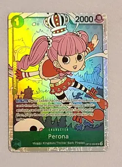 PERONA - One Piece TCG OP12-034 - SR Super Rare - Legacy of the Master English⚓ - Image 1