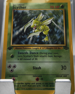 Scyther 26/64 1st Edition - Jungle Vintage Pokemon Card 🌿🗡✨ - Image 1