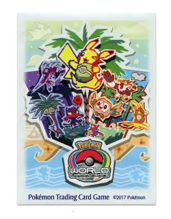 2017 Anaheim Bundle Individual Card Sleeves Pokemon World Championships - Image 3