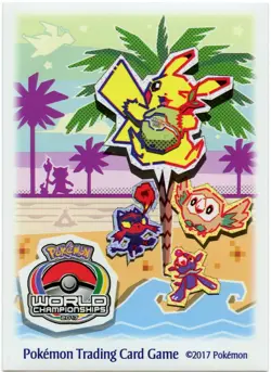 2017 Anaheim Bundle Individual Card Sleeves Pokemon World Championships - Image 4