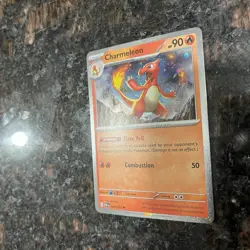 Charmeleon 008/091 Cosmos Holo Paldean Fates Promo Pokemon Trading Card Game NM - Image 2