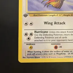 Pokemon Vintage 1st Edition Non-holo Rare Pidgeot Jungle 24/64 WotC 1999 - Image 5