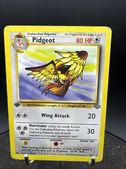 Pidgeot 24/64 1st Edition Jungle Non Holo Rare 1999 WOTC Pokemon - Image 2