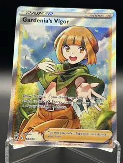 Pokemon TCG Gardenia's Vigor (Full Art) 184/189 Swsh10: Astral Radiance Holo - Image 1