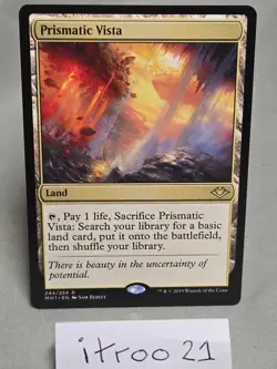 MTG Prismatic Vista Modern Horizons 244/254 Regular Rare - Image 1