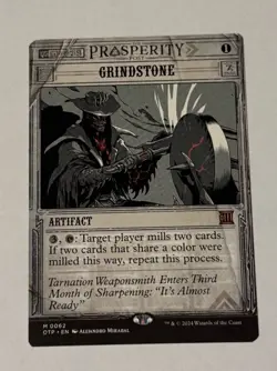 MTG Grindstone - Outlaws Of Thunder Junction Breaking News LP - Image 1