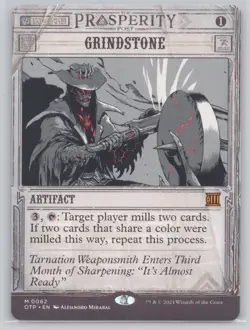 Grindstone Normal M Outlaws of Thunder Junction: Breaking News 62 NM - Image 1