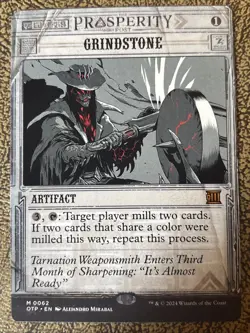 Grindstone Outlaws of Thunder Junction: Breaking News Regular - Image 1