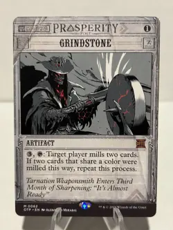 Grindstone 62 M Outlaws of Thunder Junction: Breaking News NM MTG - Image 1