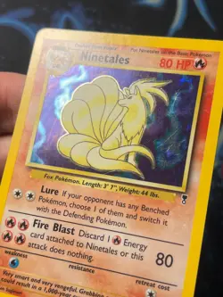 Ninetales 17/110 Holo Legendary Collection Pokemon Card LP - Image 4