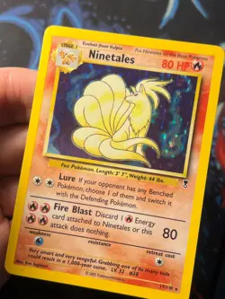 Ninetales 17/110 Holo Legendary Collection Pokemon Card LP - Image 5