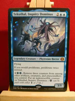Tekuthal, Inquiry Dominus - Phyrexia: All Will be One - Mythic - NM - MTG - Image 1