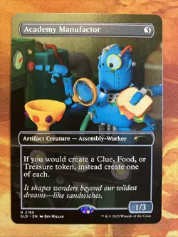 MTG Borderless Academy Manufactor Secret Lair: X Play-Doh: Squishful Thinking!! - Image 1