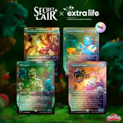 🔥‍NEW Secret Lair x Play-Doh: Squishful Thinking Foil | Extra Life SLD | MTG - Image 1