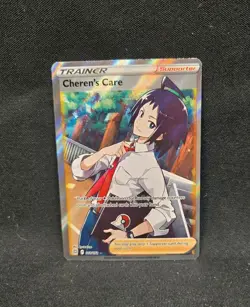 Cheren's Care 168/172 Pokemon Brilliant Stars Sword Shield Full Art Card - Image 1