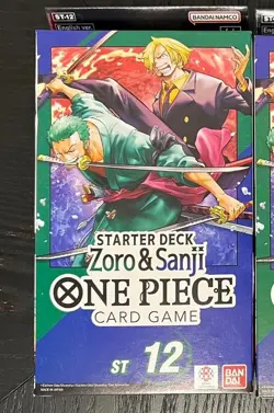ONE PIECE CARD GAME - ZORO AND SANJI - ST12 STARTER DECK ENG - Image 1